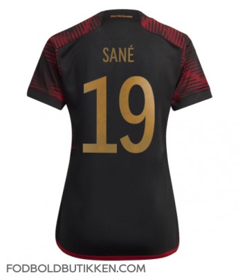 Tyskland Leroy Sane #19 Udebanetrøje Dame VM 2022 Kortærmet